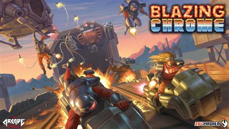 Blazing Chrome! Prepare for a Side-Scrolling Shooter Blast From the Past